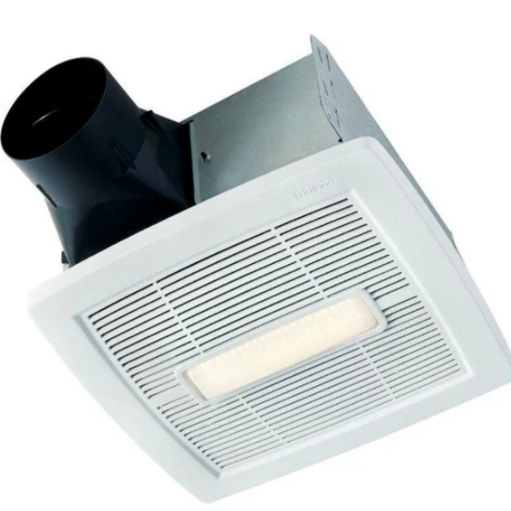 Ceiling Fan Vent for bathroom quiet and light no attic access needed trendy soft